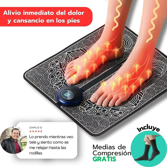 Masajeador terapéutico para pies| Alivio Total EMS®